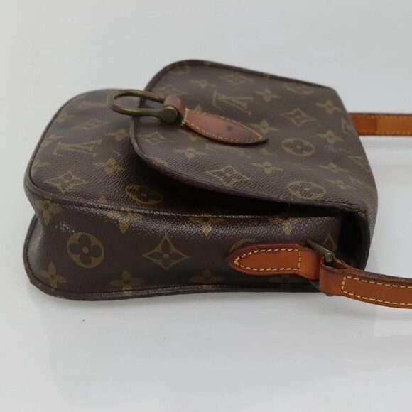 LOUIS VUITTON Monogram Saint Cloud MM Shoulder Bag M51243 LV Auth 132152 - Picture 4 of 16